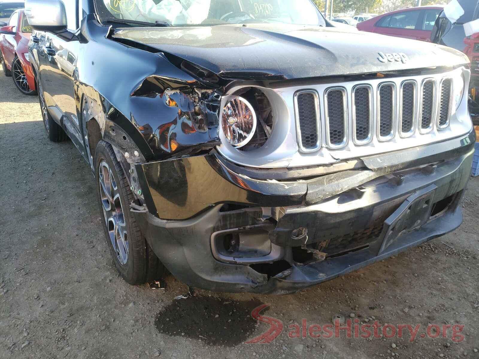 ZACCJADT5GPC47829 2016 JEEP RENEGADE