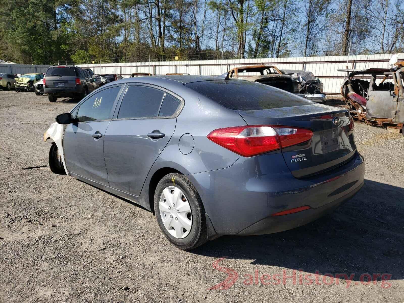 KNAFK4A6XG5565817 2016 KIA FORTE