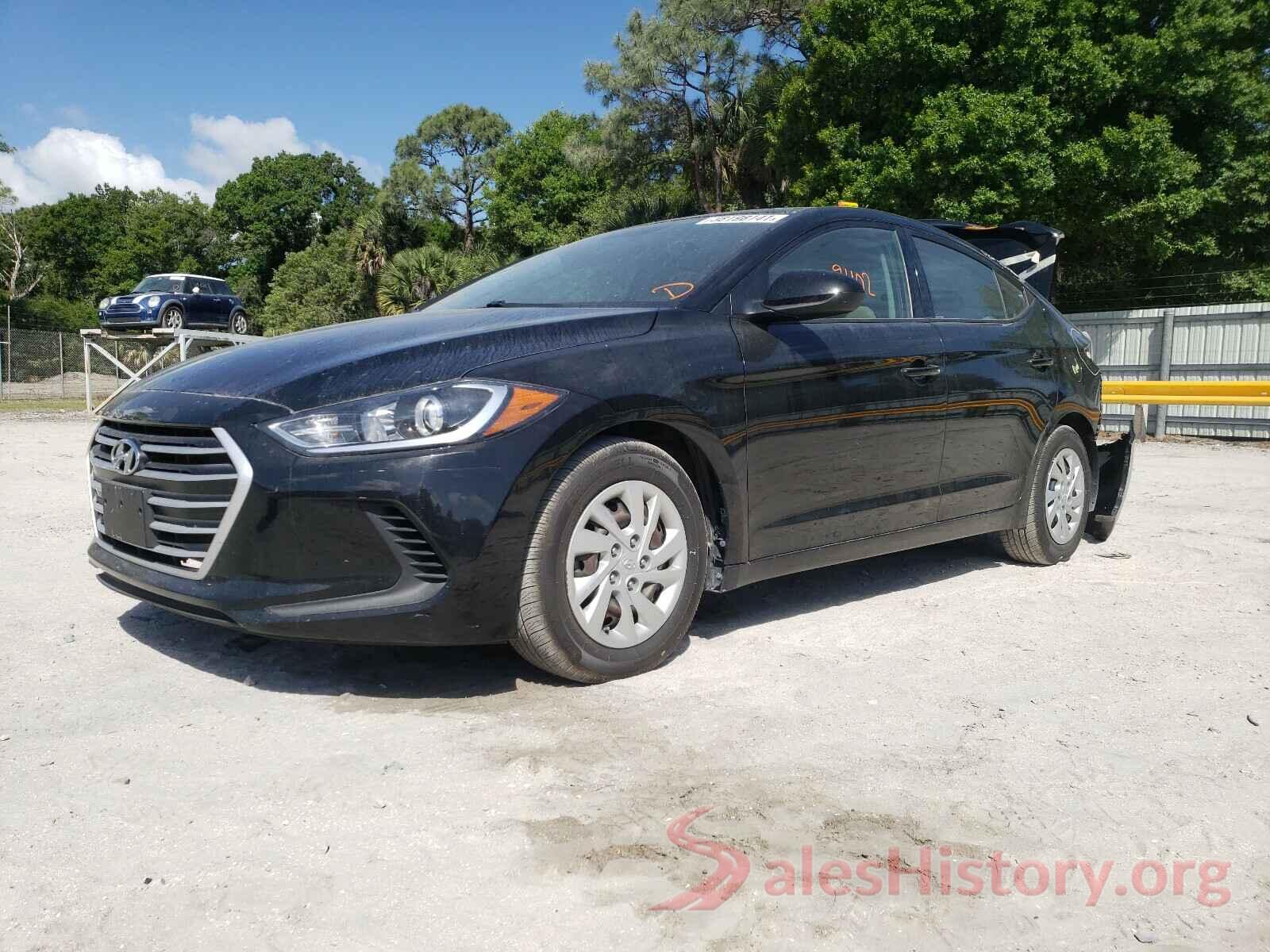 5NPD74LF5HH193314 2017 HYUNDAI ELANTRA