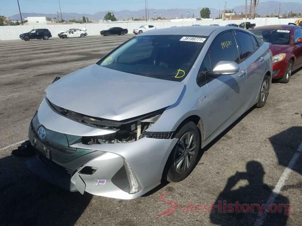 JTDKARFP1K3117246 2019 TOYOTA PRIUS