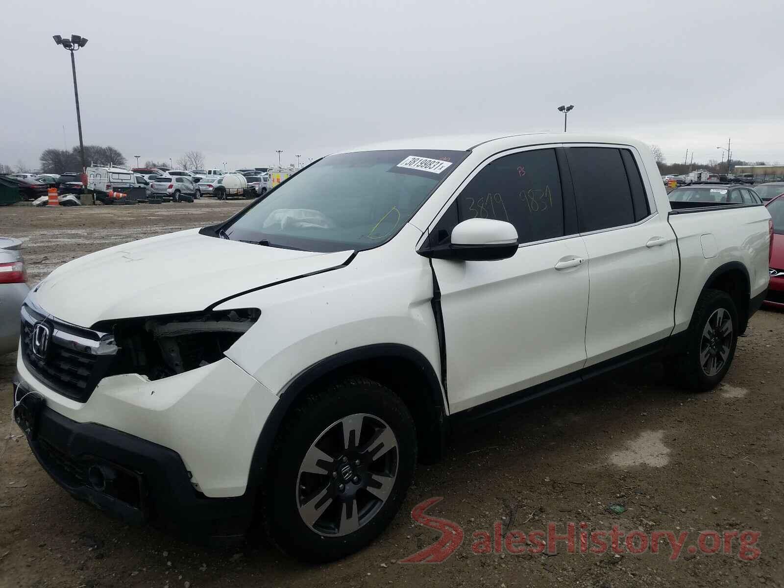 5FPYK3F64HB022310 2017 HONDA RIDGELINE