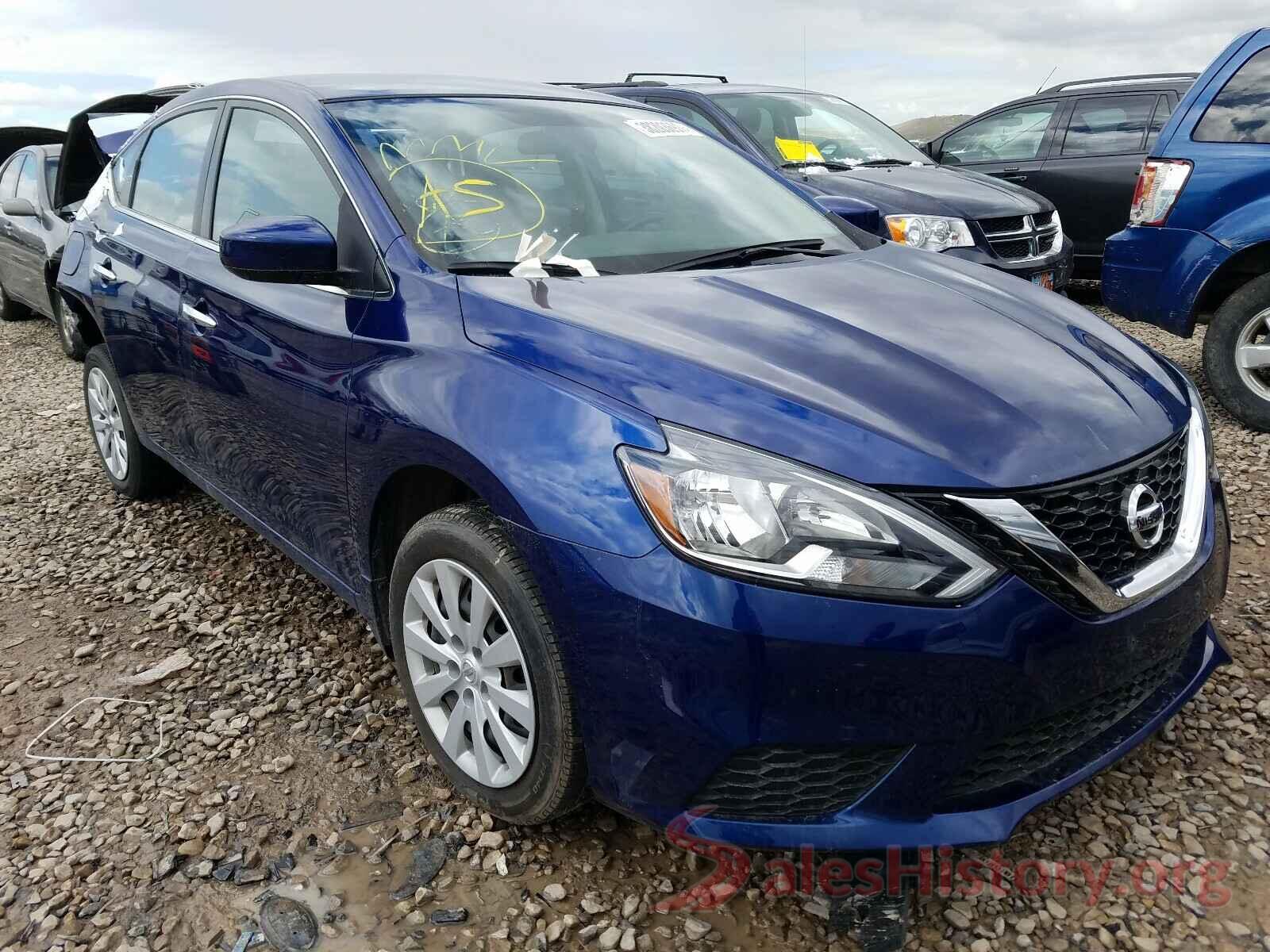 3N1AB7APXHY344698 2017 NISSAN SENTRA