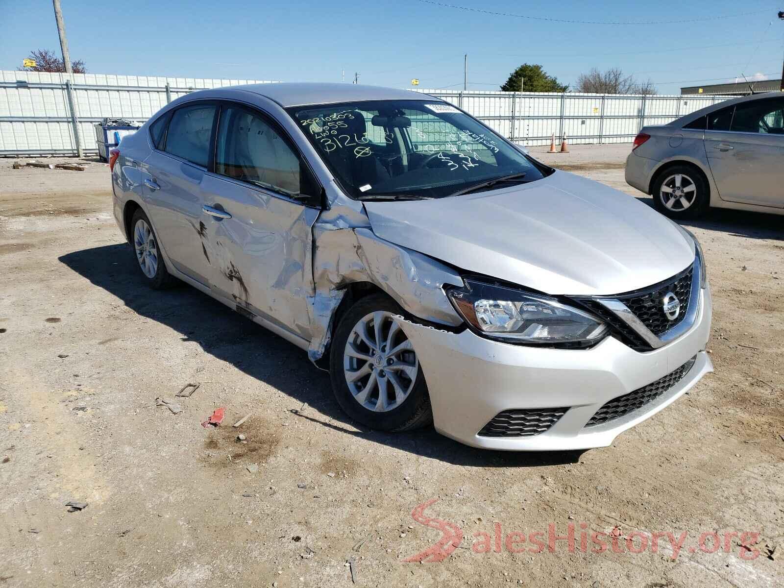 3N1AB7AP4KY312658 2019 NISSAN SENTRA