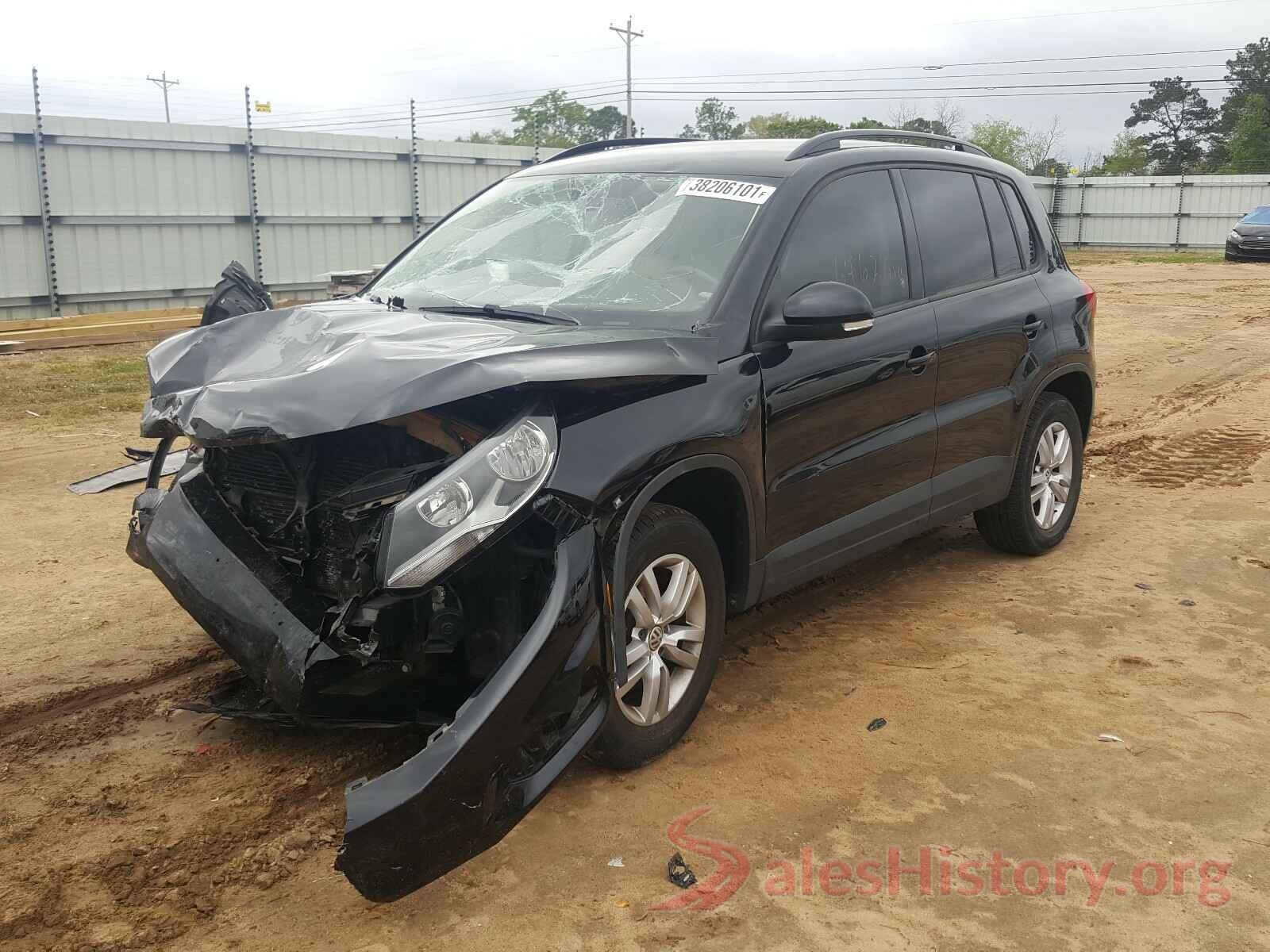 WVGBV7AX3GW575498 2016 VOLKSWAGEN TIGUAN