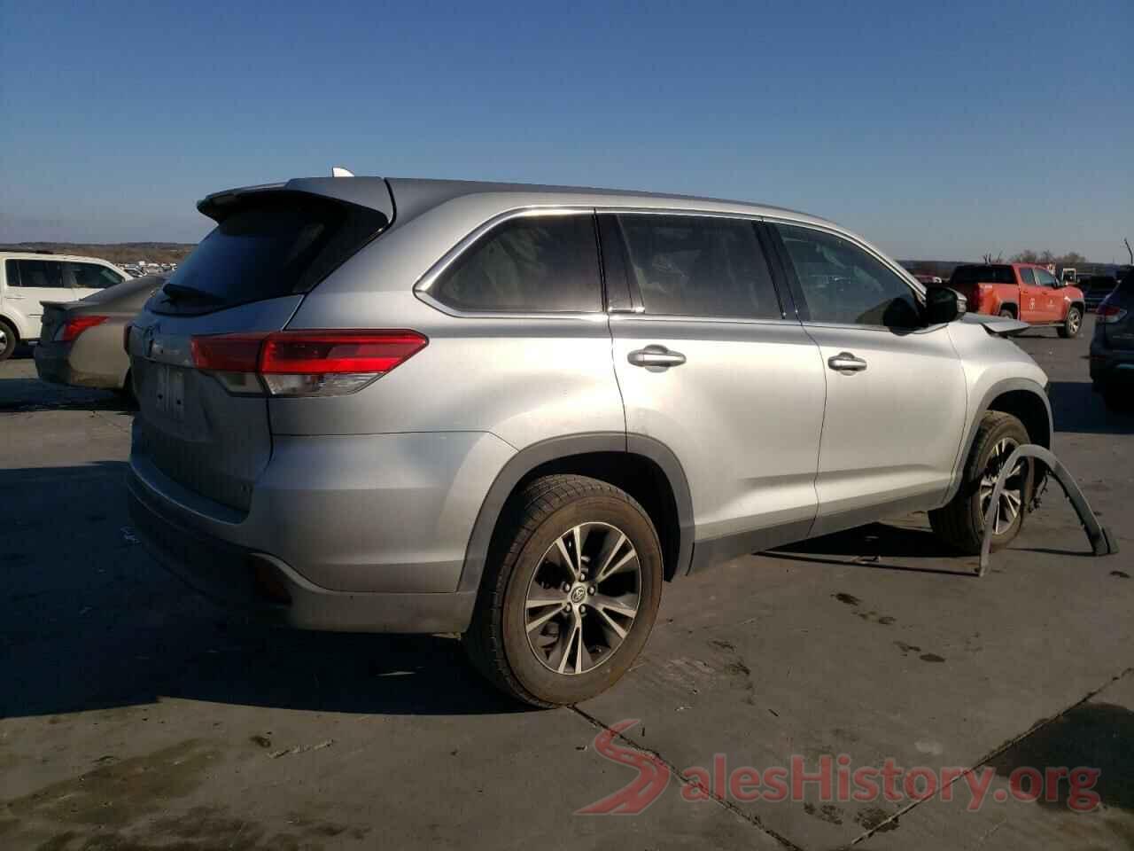 5TDZZRFH8KS368313 2019 TOYOTA HIGHLANDER