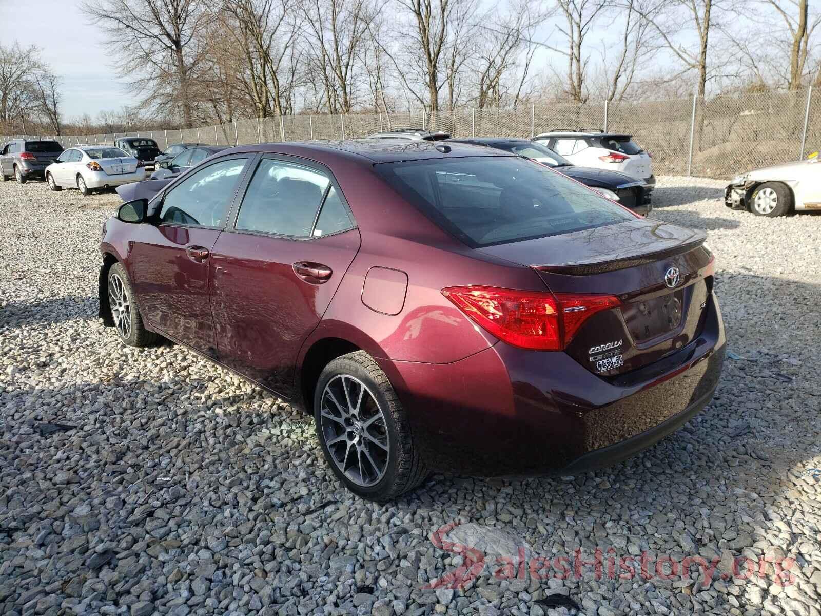 5YFBURHEXHP592493 2017 TOYOTA COROLLA