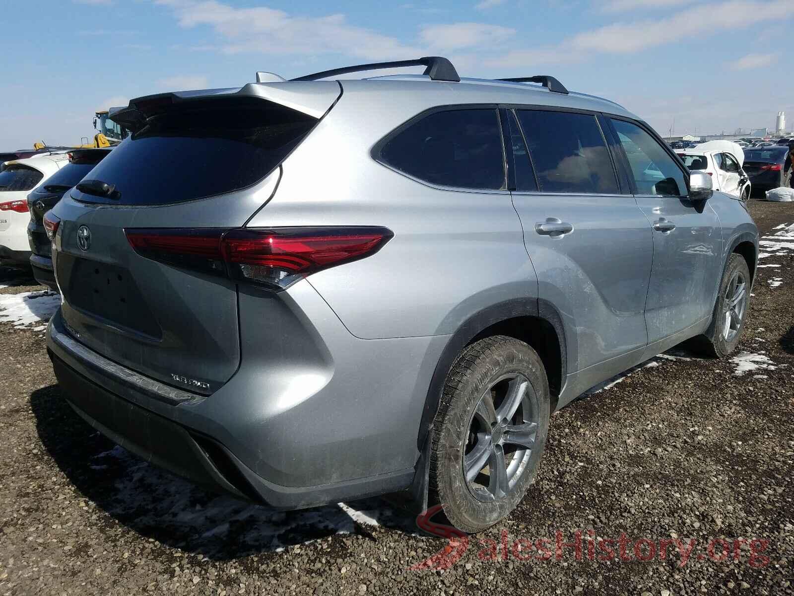 5TDGZRBH7LS510343 2020 TOYOTA HIGHLANDER