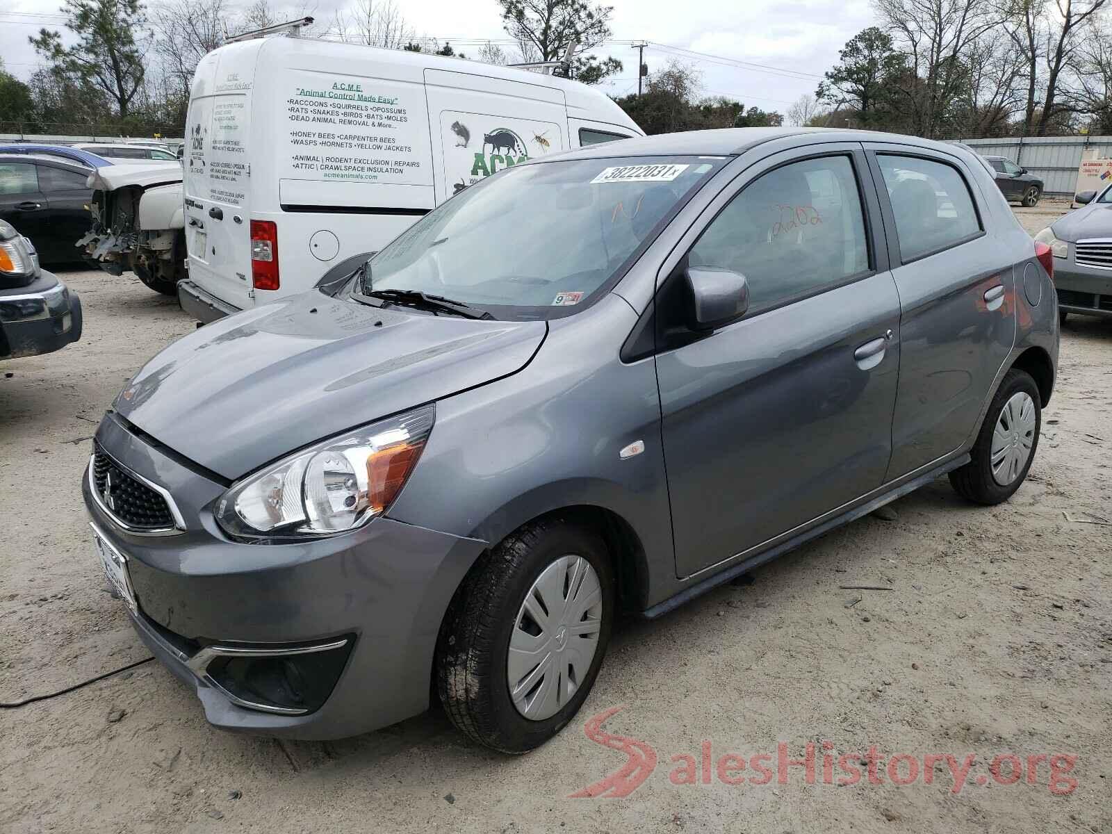 ML32A3HJXLH010063 2020 MITSUBISHI MIRAGE