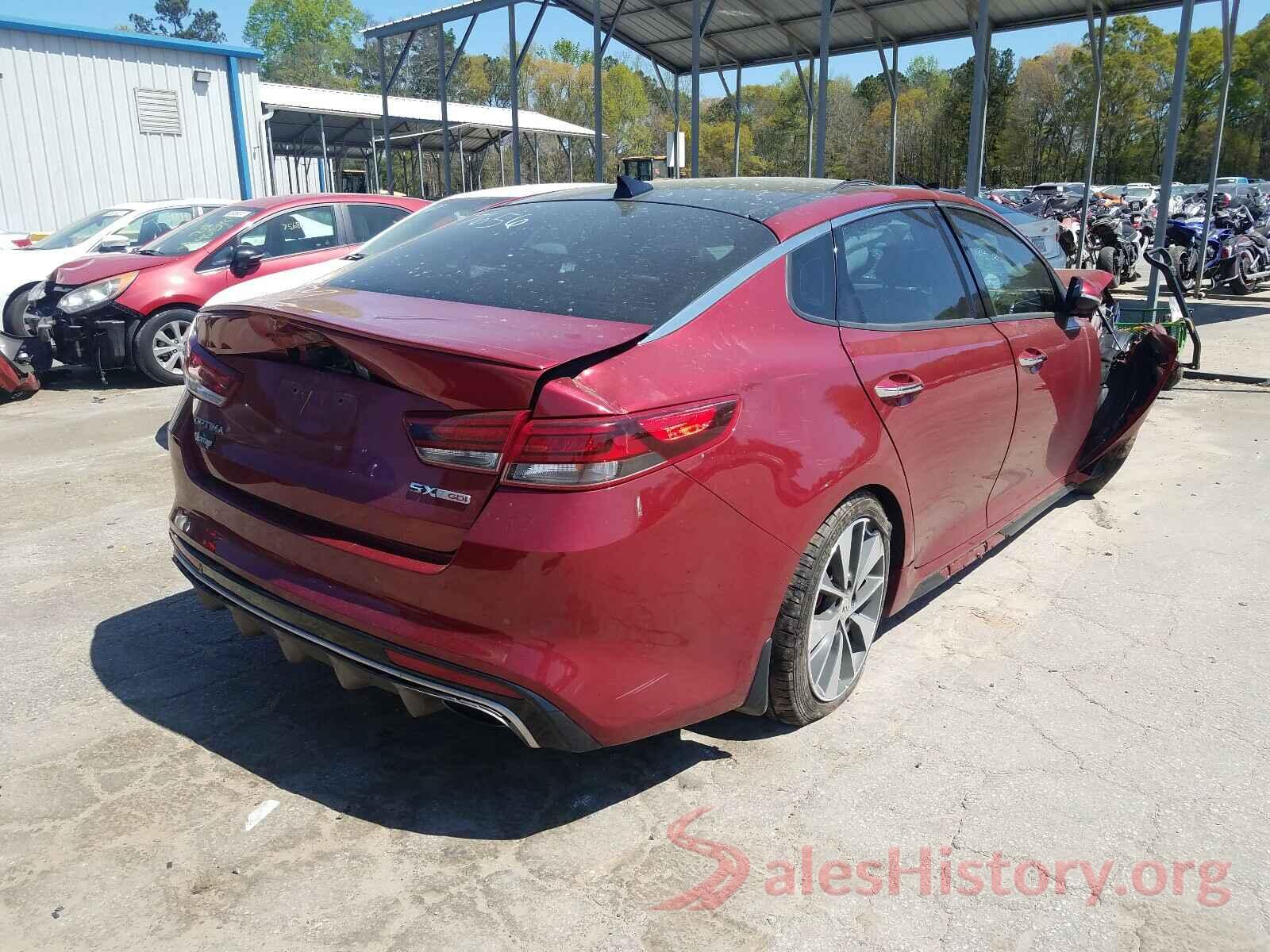 5XXGW4L26GG117656 2016 KIA OPTIMA