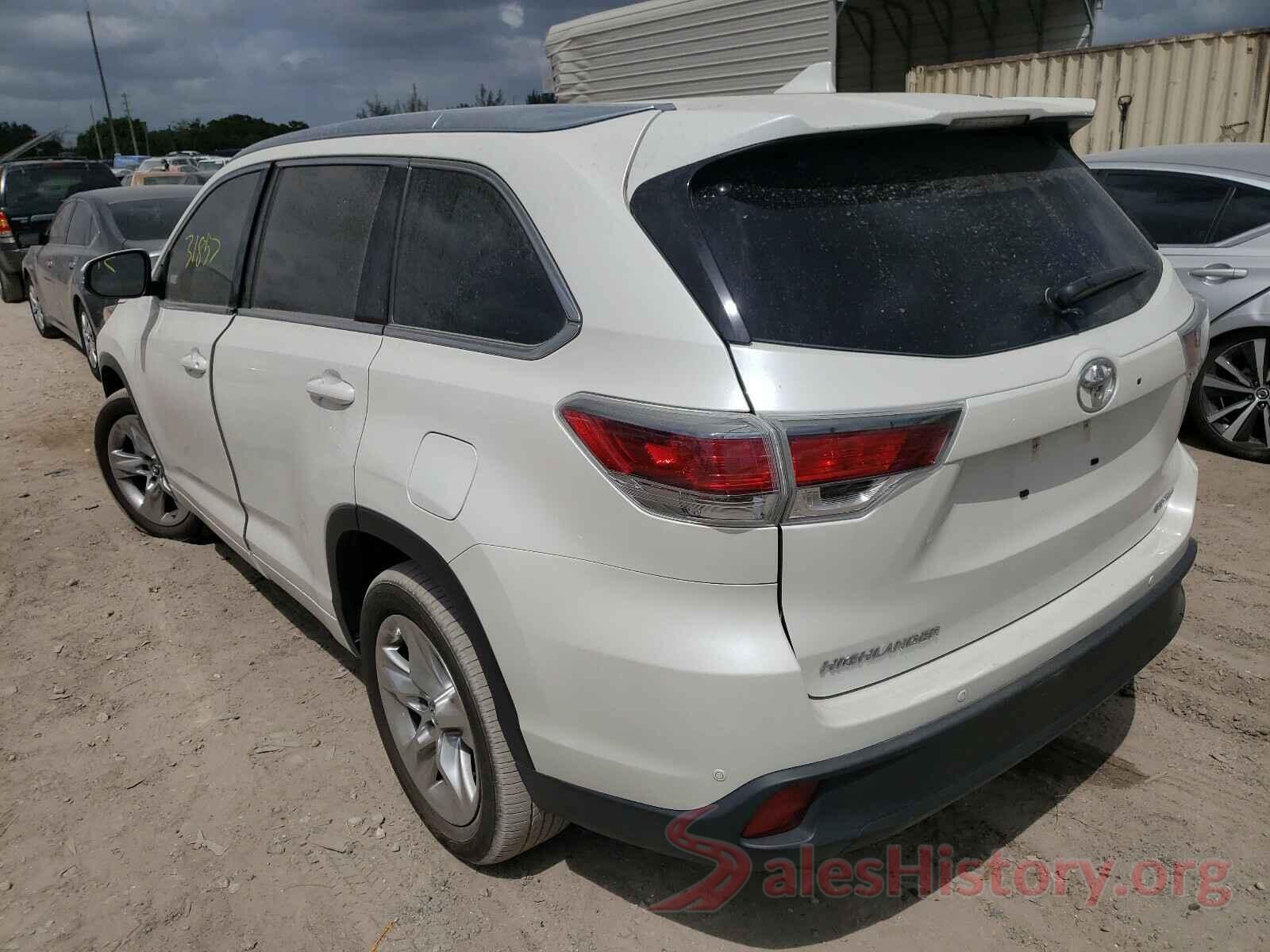 5TDYKRFH1GS139639 2016 TOYOTA HIGHLANDER