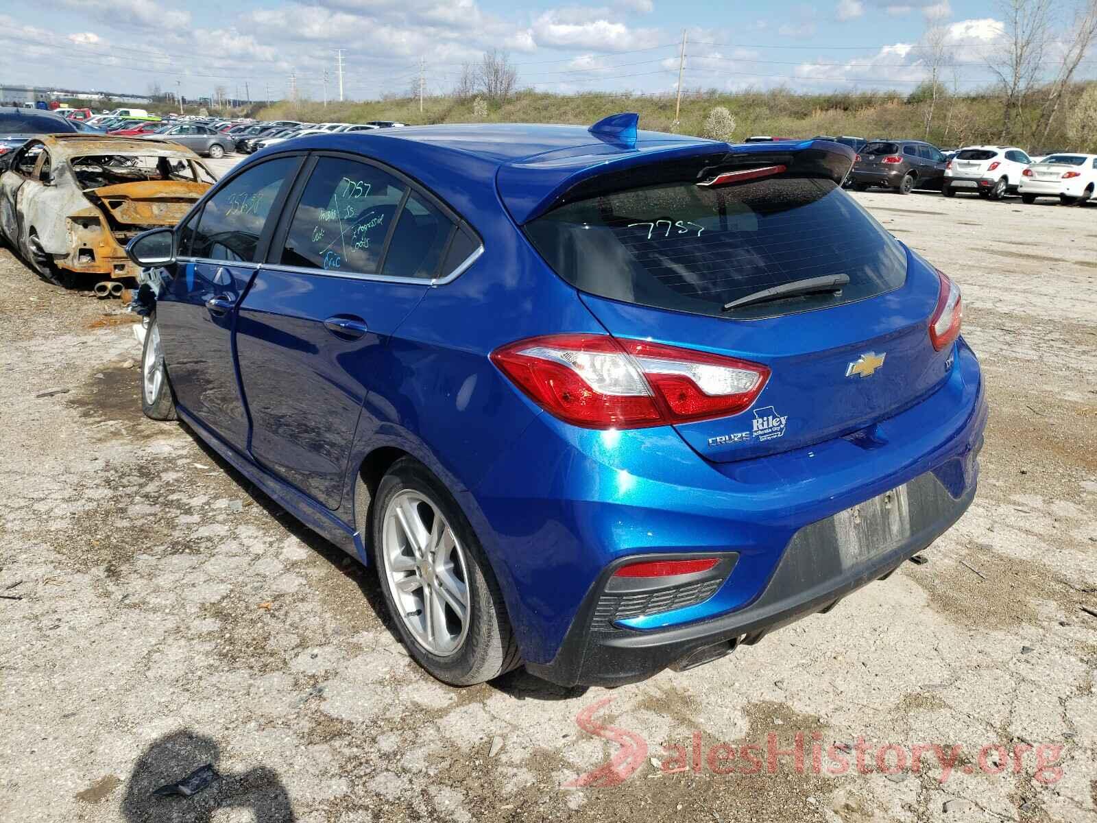 3G1BE6SM9HS535905 2017 CHEVROLET CRUZE