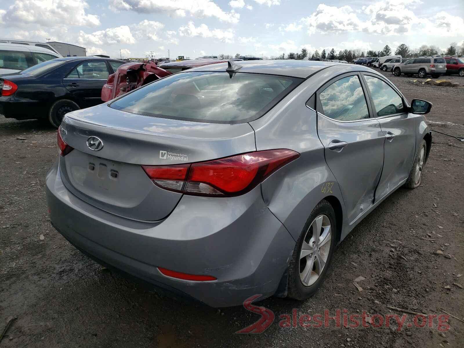 KMHDH4AEXGU520216 2016 HYUNDAI ELANTRA