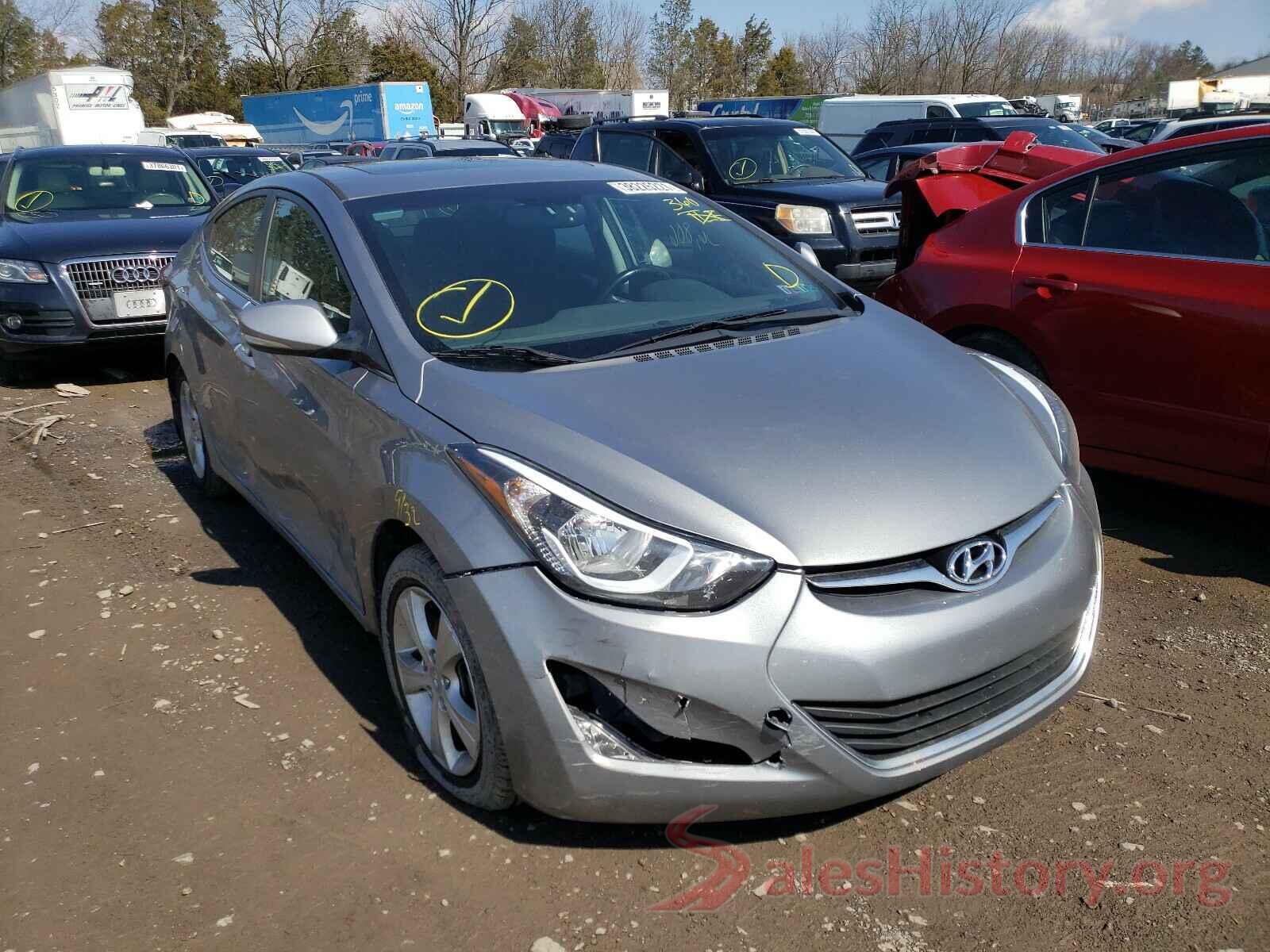 KMHDH4AEXGU520216 2016 HYUNDAI ELANTRA