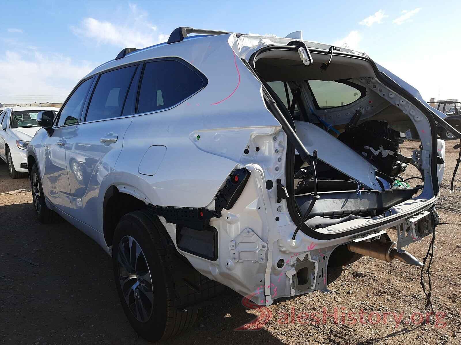 5TDGARAH0MS503423 2021 TOYOTA HIGHLANDER