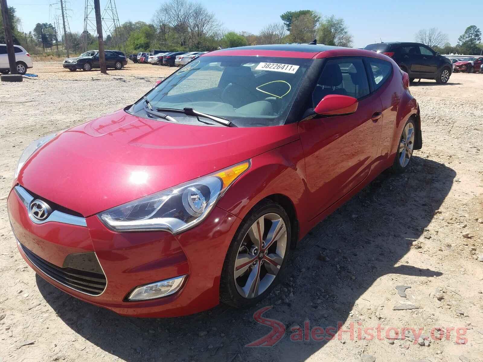 KMHTC6AD1GU282883 2016 HYUNDAI VELOSTER