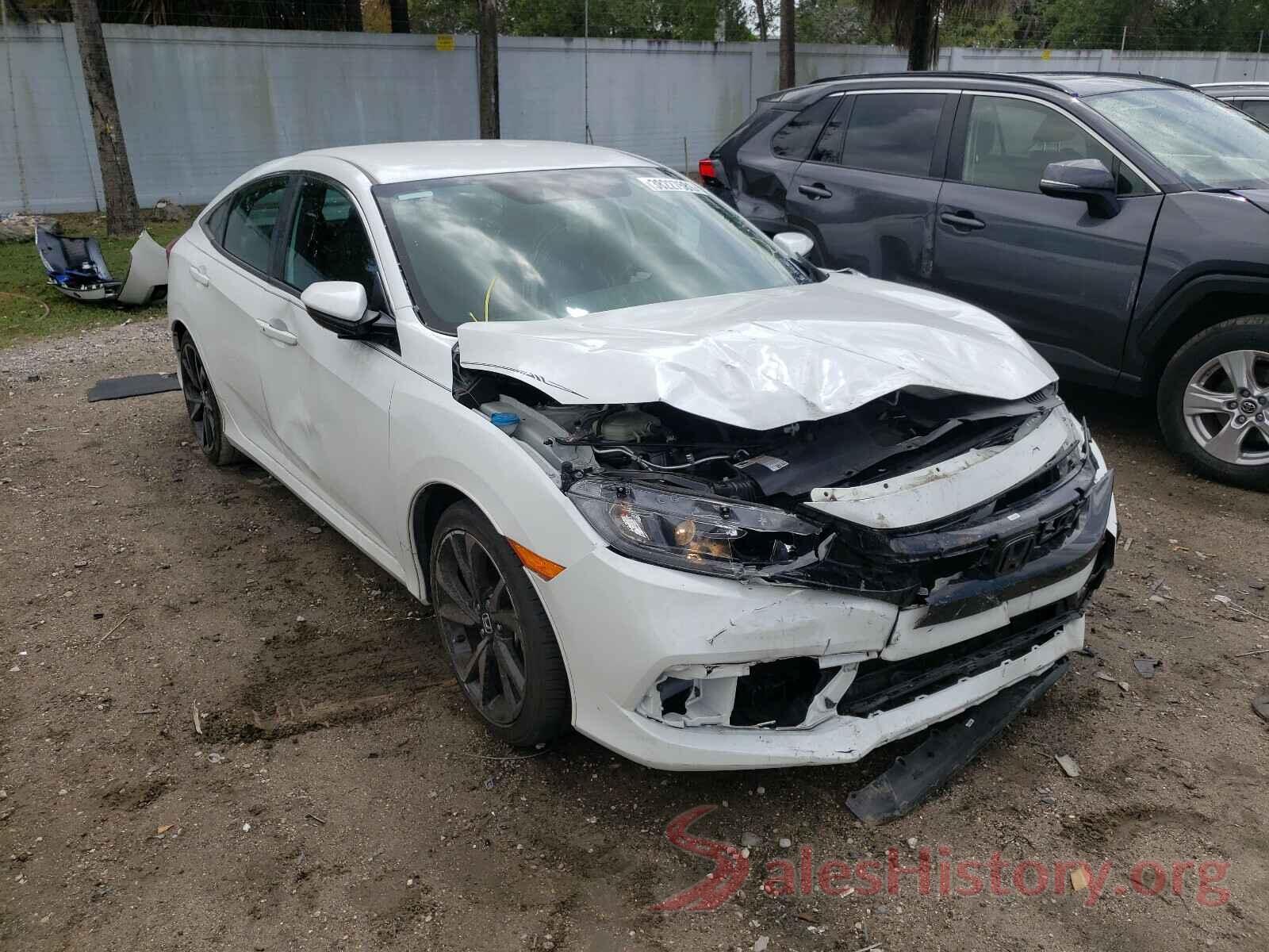 2HGFC2F83KH589488 2019 HONDA CIVIC