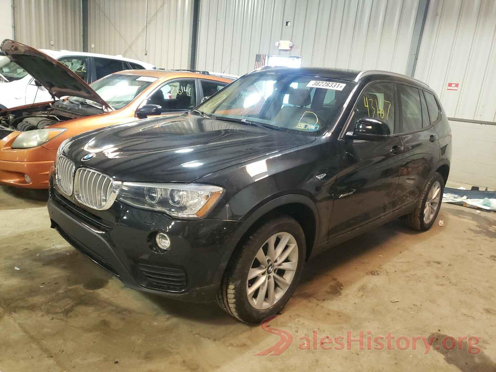 5UXWX9C34H0T21646 2017 BMW X3