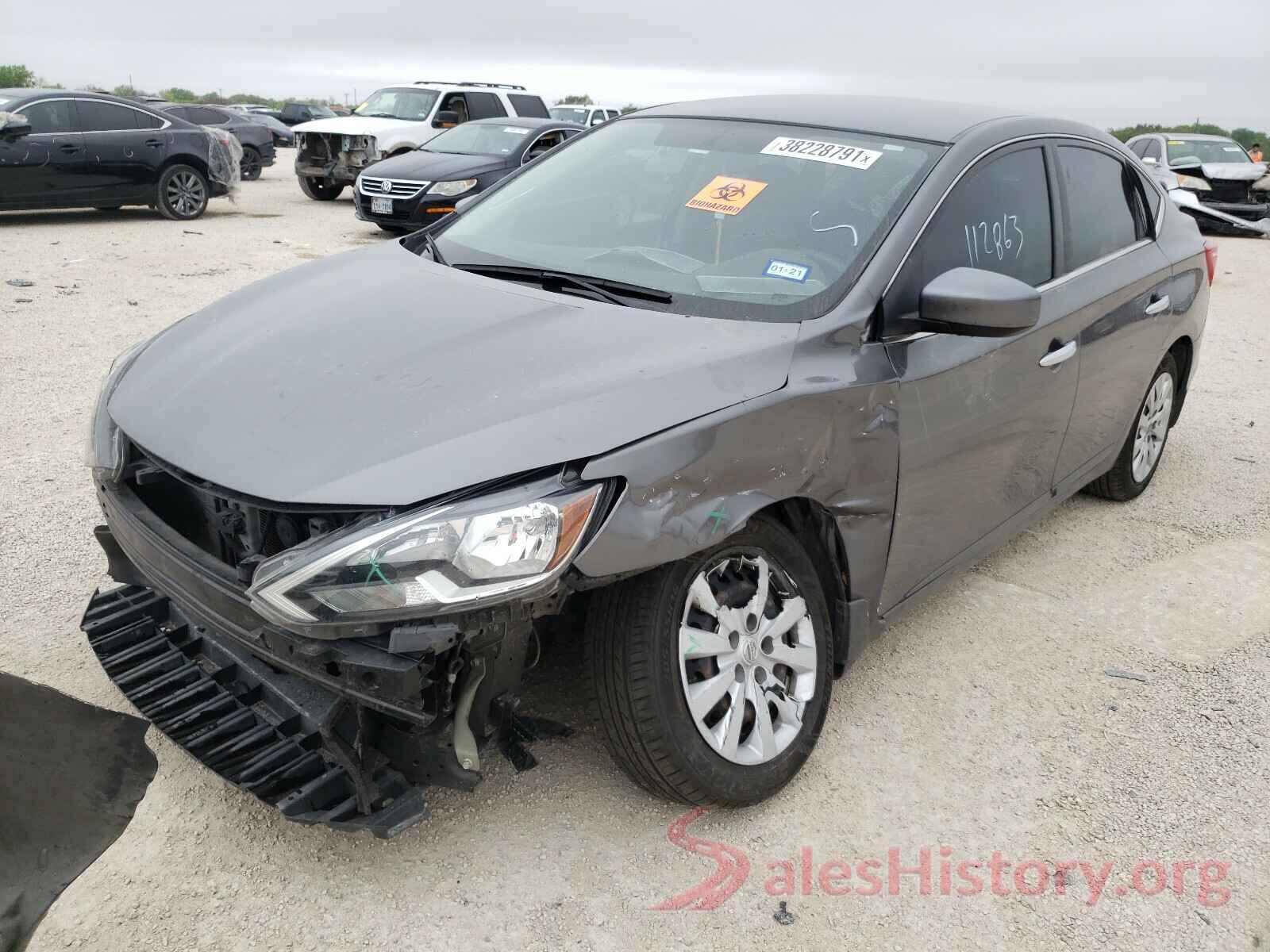 3N1AB7AP0HY230015 2017 NISSAN SENTRA