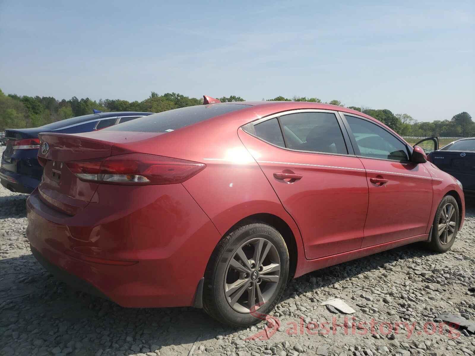 5NPD84LF7HH080607 2017 HYUNDAI ELANTRA