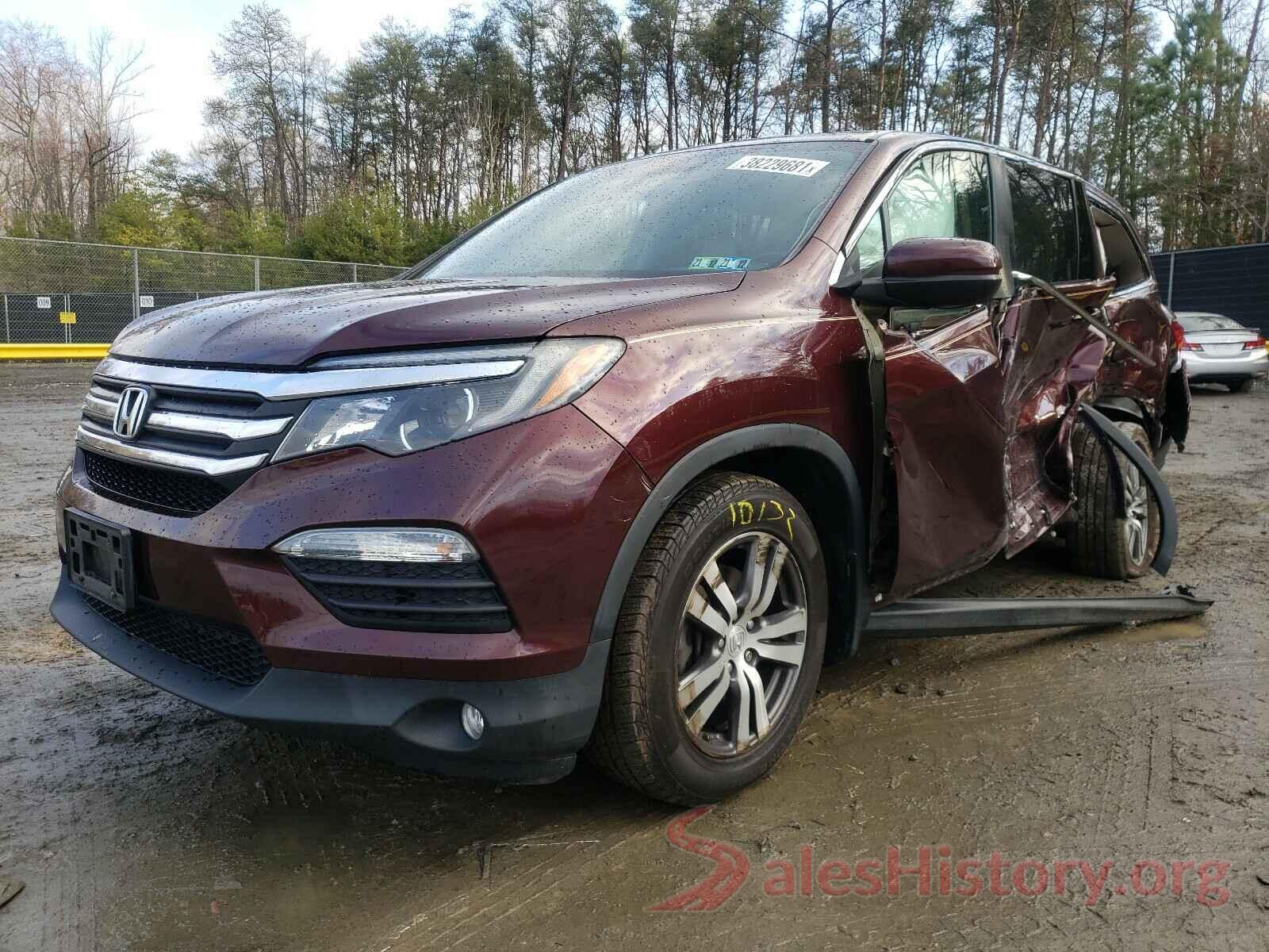 5FNYF6H55GB118500 2016 HONDA PILOT