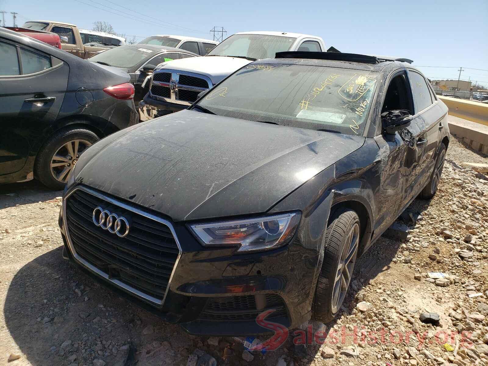 WAUAUGFF0H1034584 2017 AUDI A3