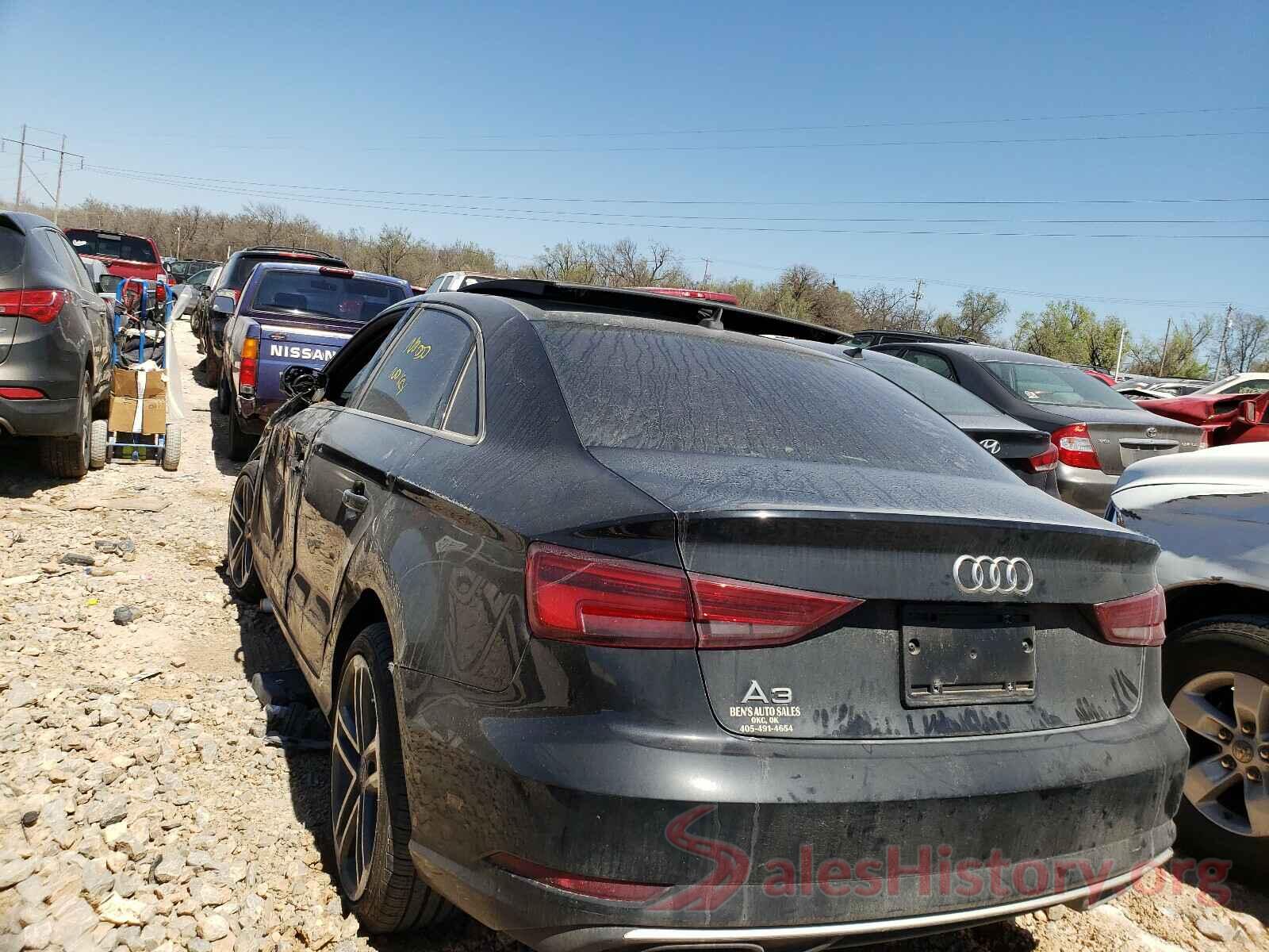 WAUAUGFF0H1034584 2017 AUDI A3