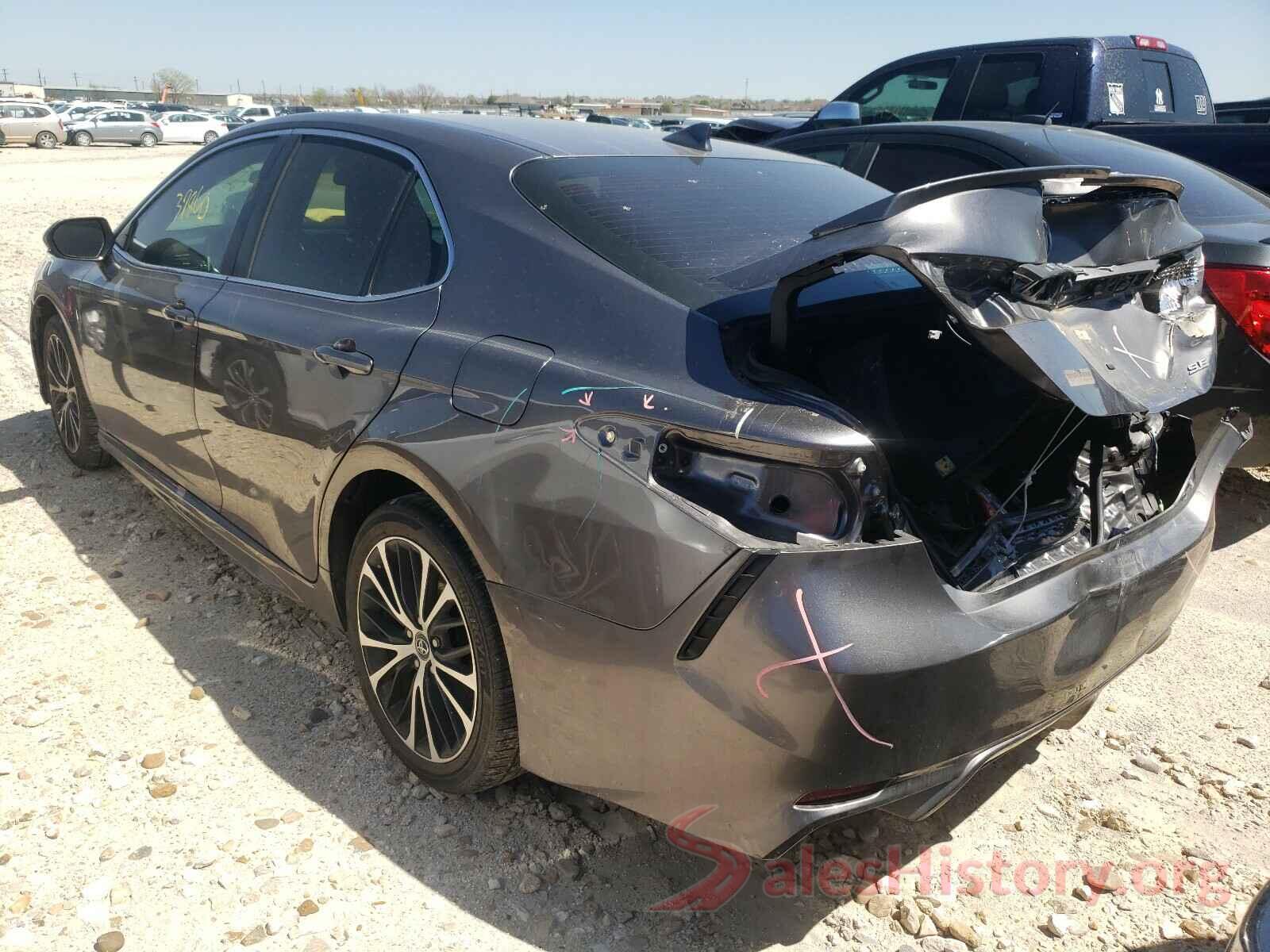 4T1B11HK7KU684747 2019 TOYOTA CAMRY