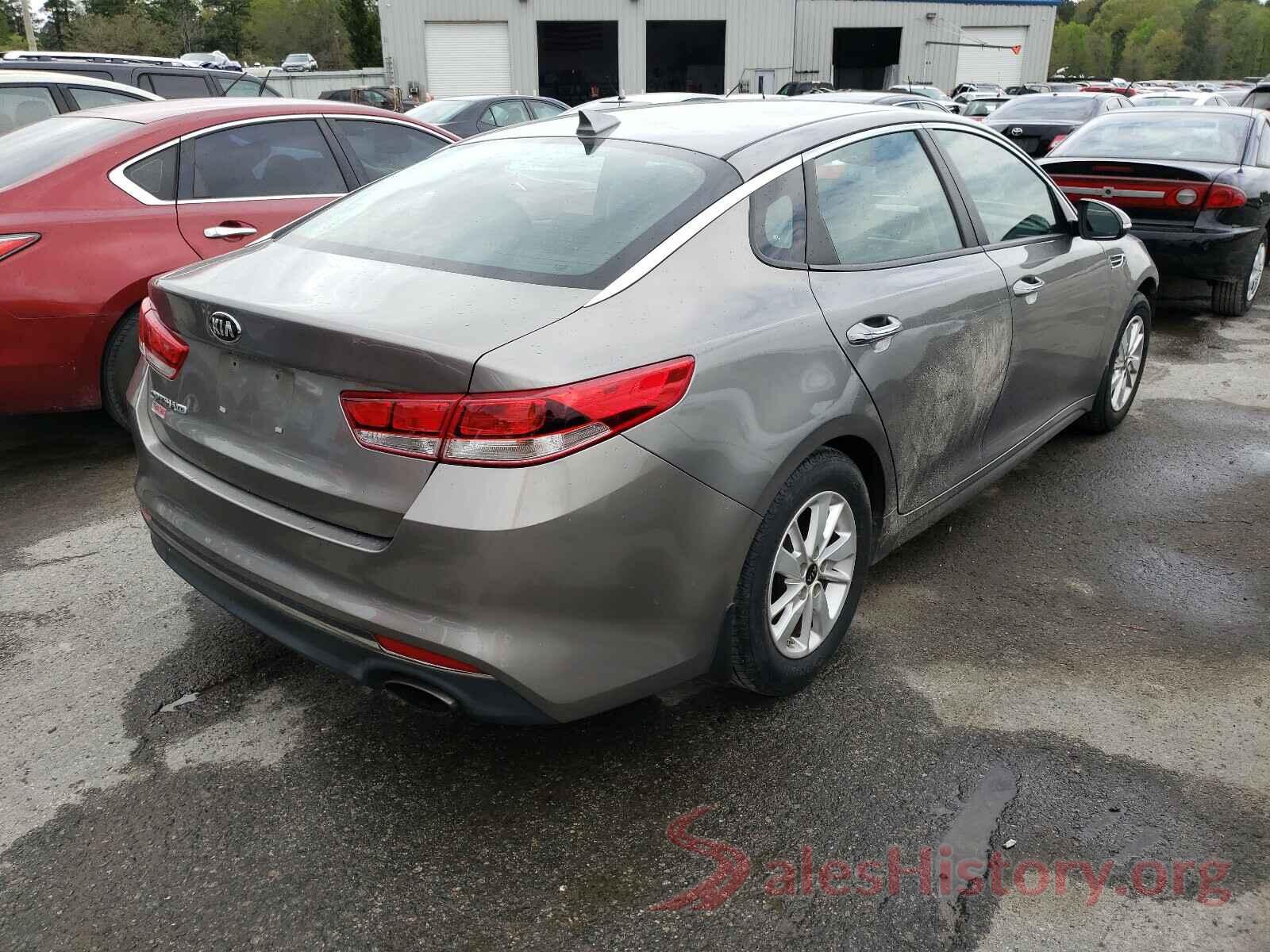 5XXGT4L33GG037894 2016 KIA OPTIMA