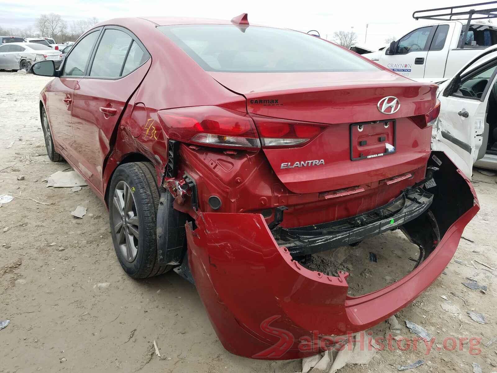 5NPD84LF6HH009219 2017 HYUNDAI ELANTRA