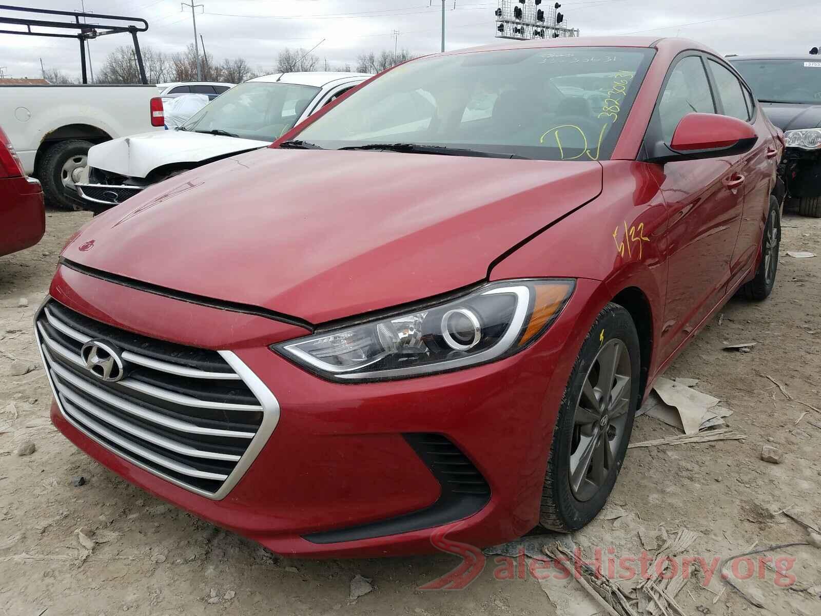 5NPD84LF6HH009219 2017 HYUNDAI ELANTRA