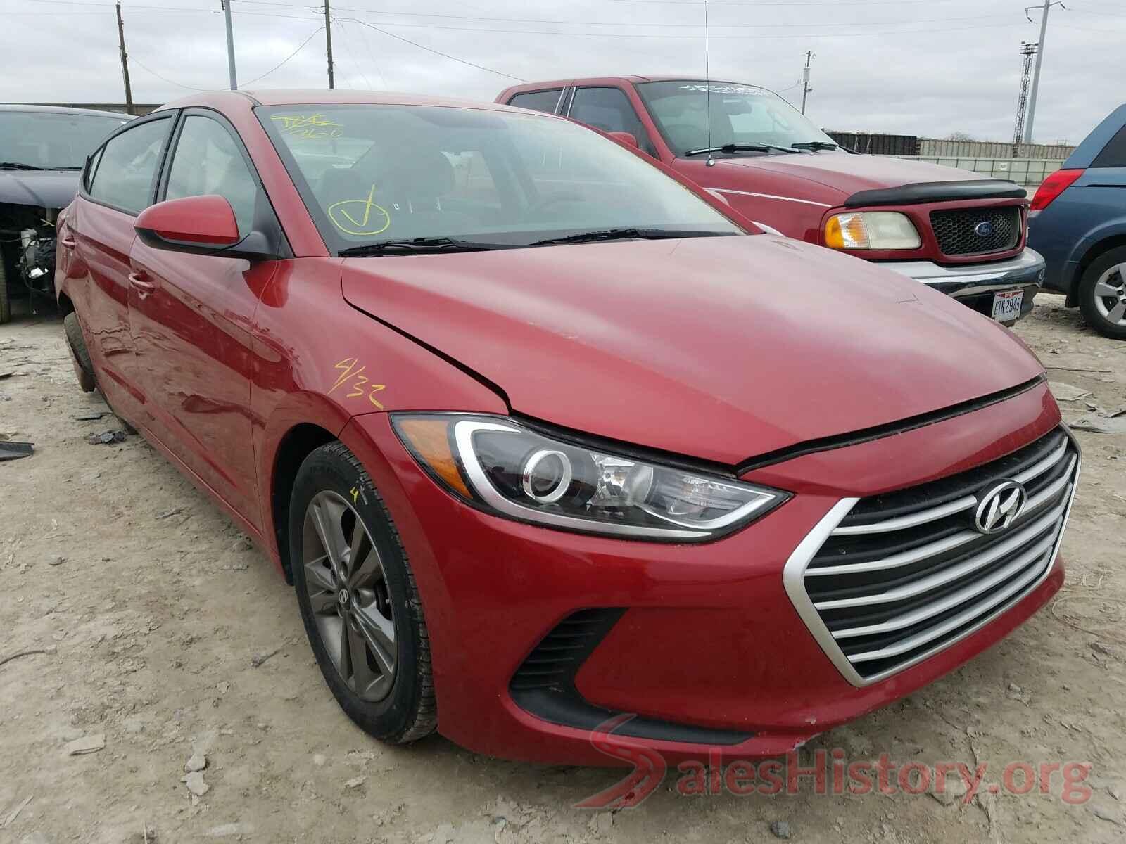 5NPD84LF6HH009219 2017 HYUNDAI ELANTRA