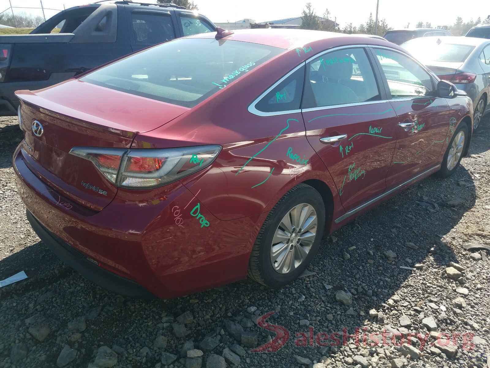 KMHE24L15GA015542 2016 HYUNDAI SONATA