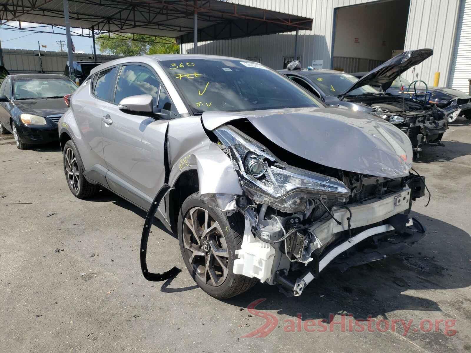 JTNKHMBX8J1001813 2018 TOYOTA C-HR