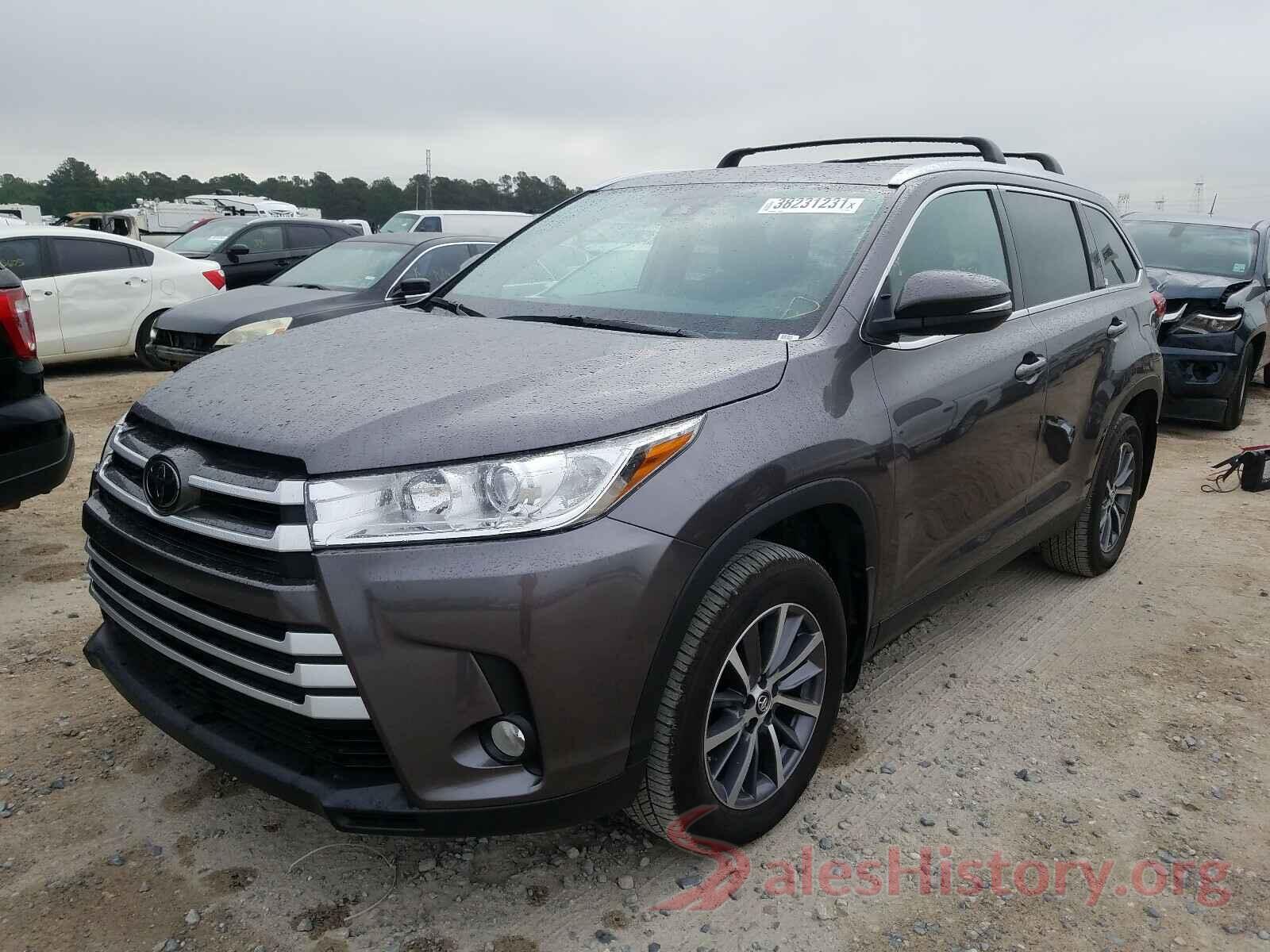 5TDJZRFH9KS569957 2019 TOYOTA HIGHLANDER