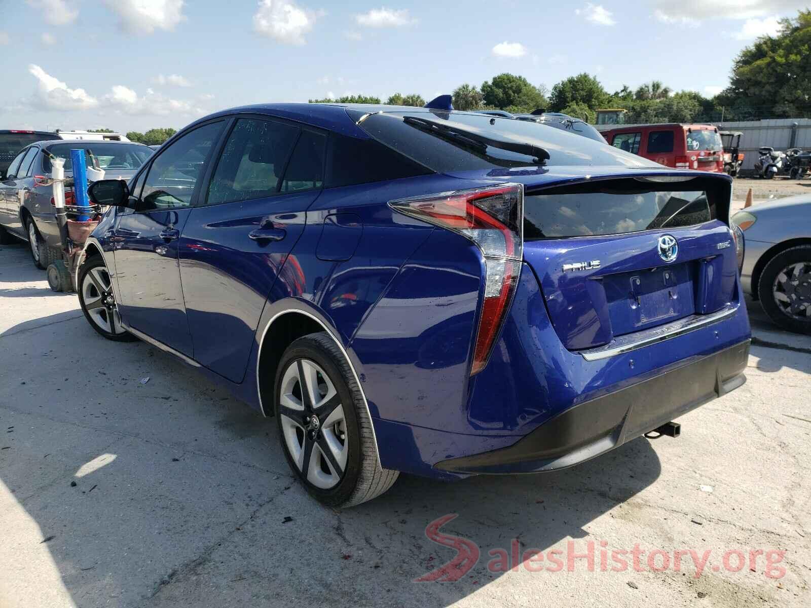 JTDKARFU5J3063549 2018 TOYOTA PRIUS