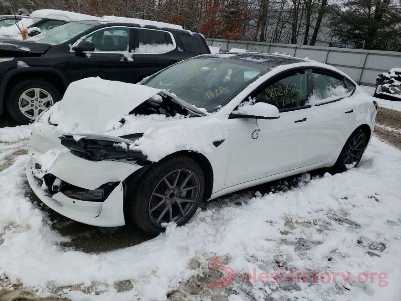 5YJ3E1EA3MF087292 2021 TESLA MODEL 3