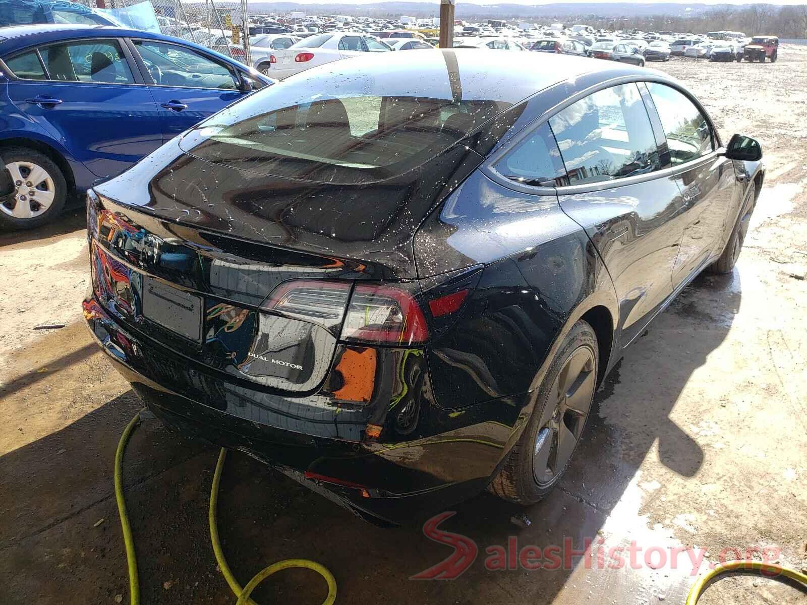 5YJ3E1EB9MF861912 2021 TESLA MODEL 3