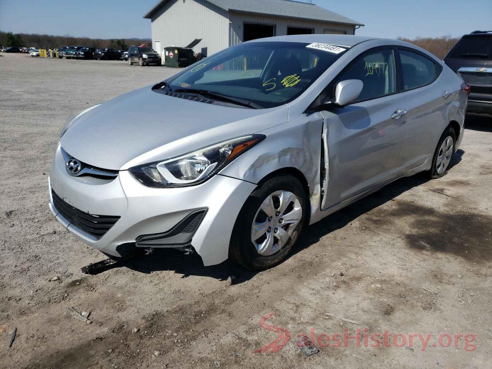 5NPDH4AE9GH752689 2016 HYUNDAI ELANTRA