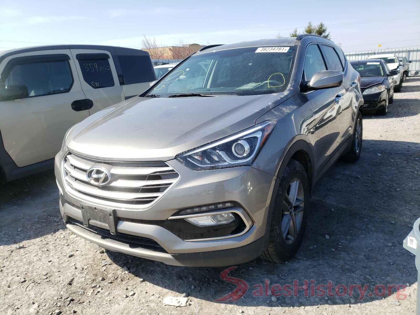 5XYZUDLB4JG546506 2018 HYUNDAI SANTA FE