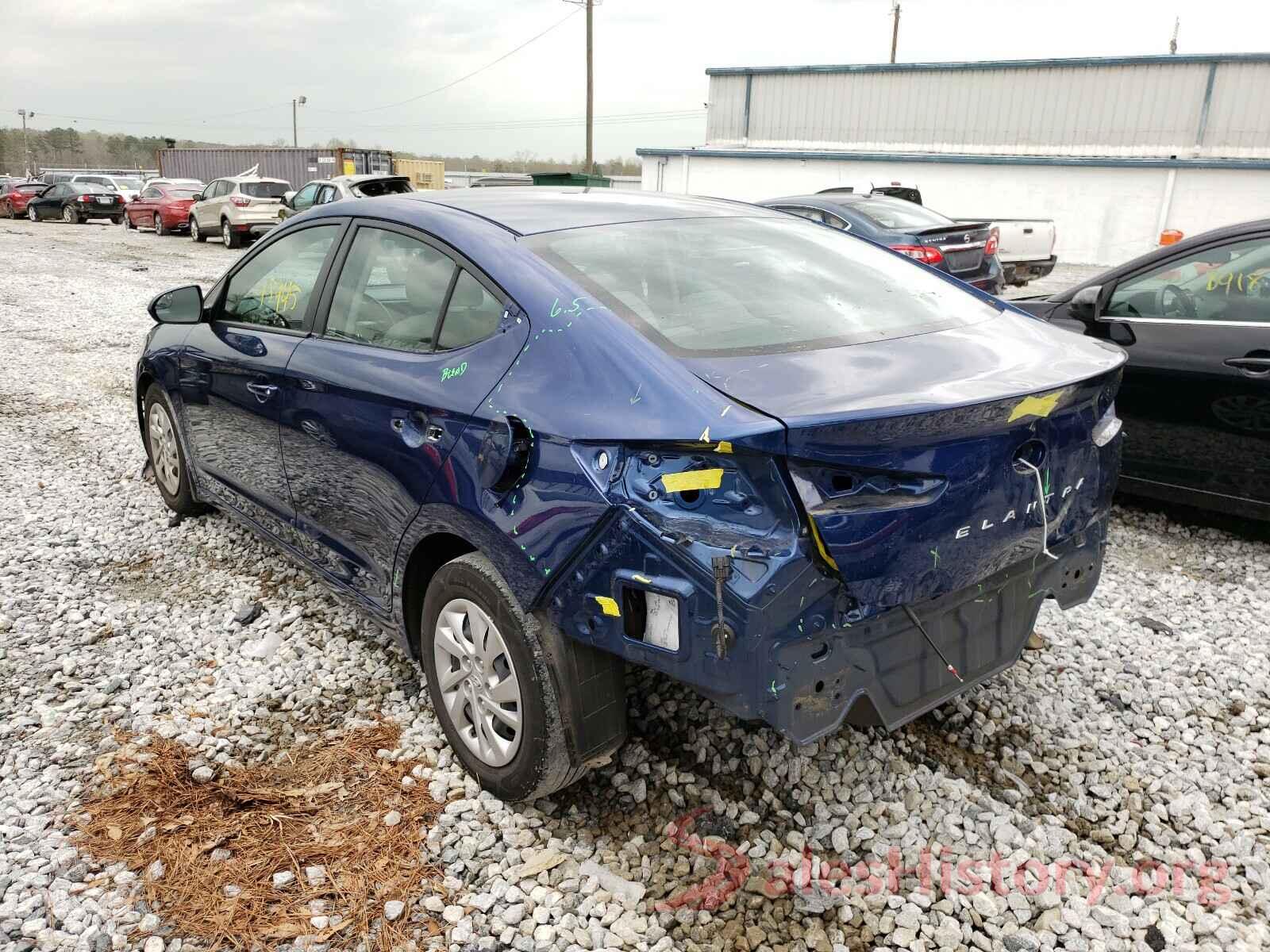 5NPD74LF4KH494115 2019 HYUNDAI ELANTRA