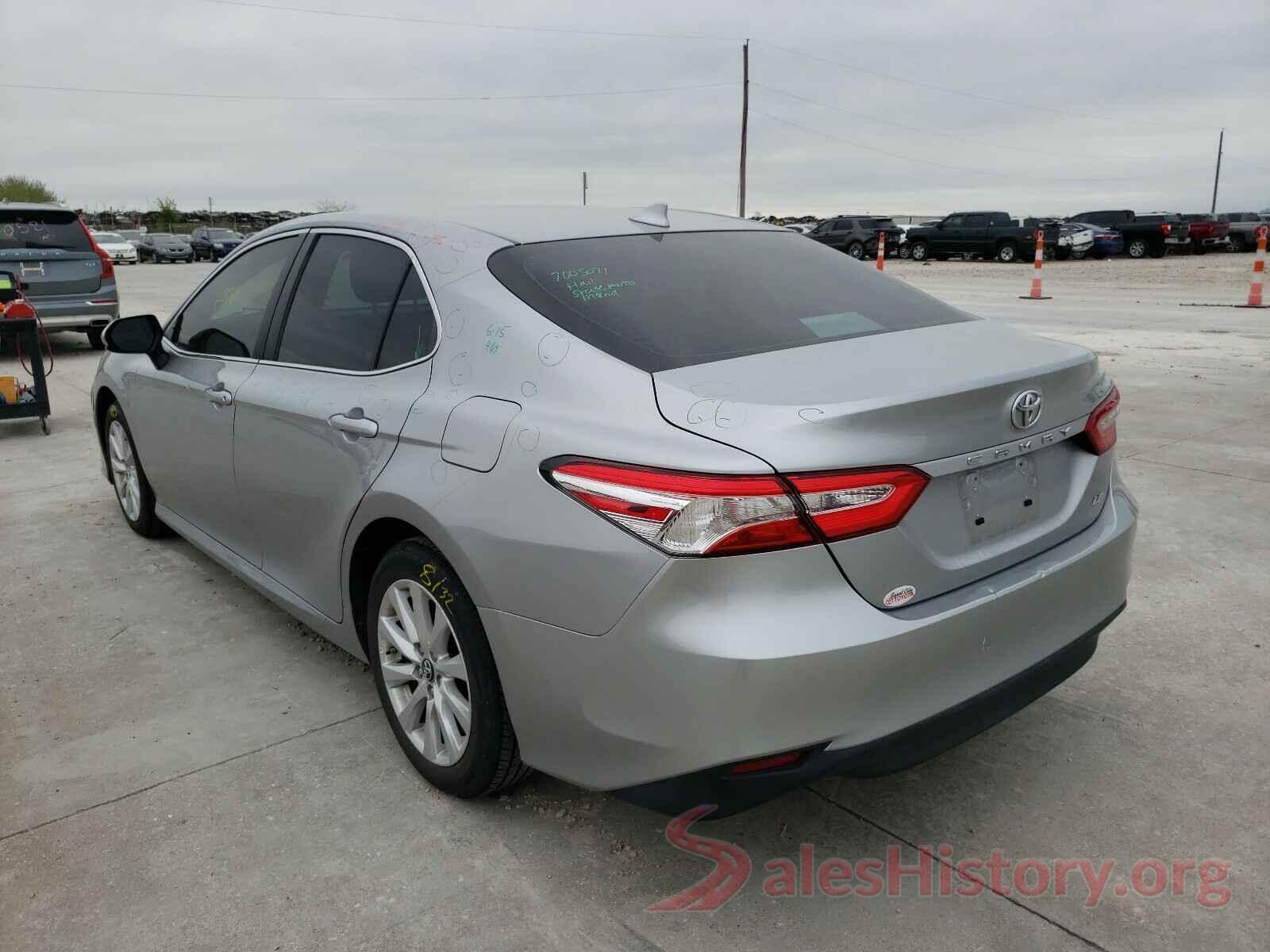 4T1B11HK7KU788350 2019 TOYOTA CAMRY