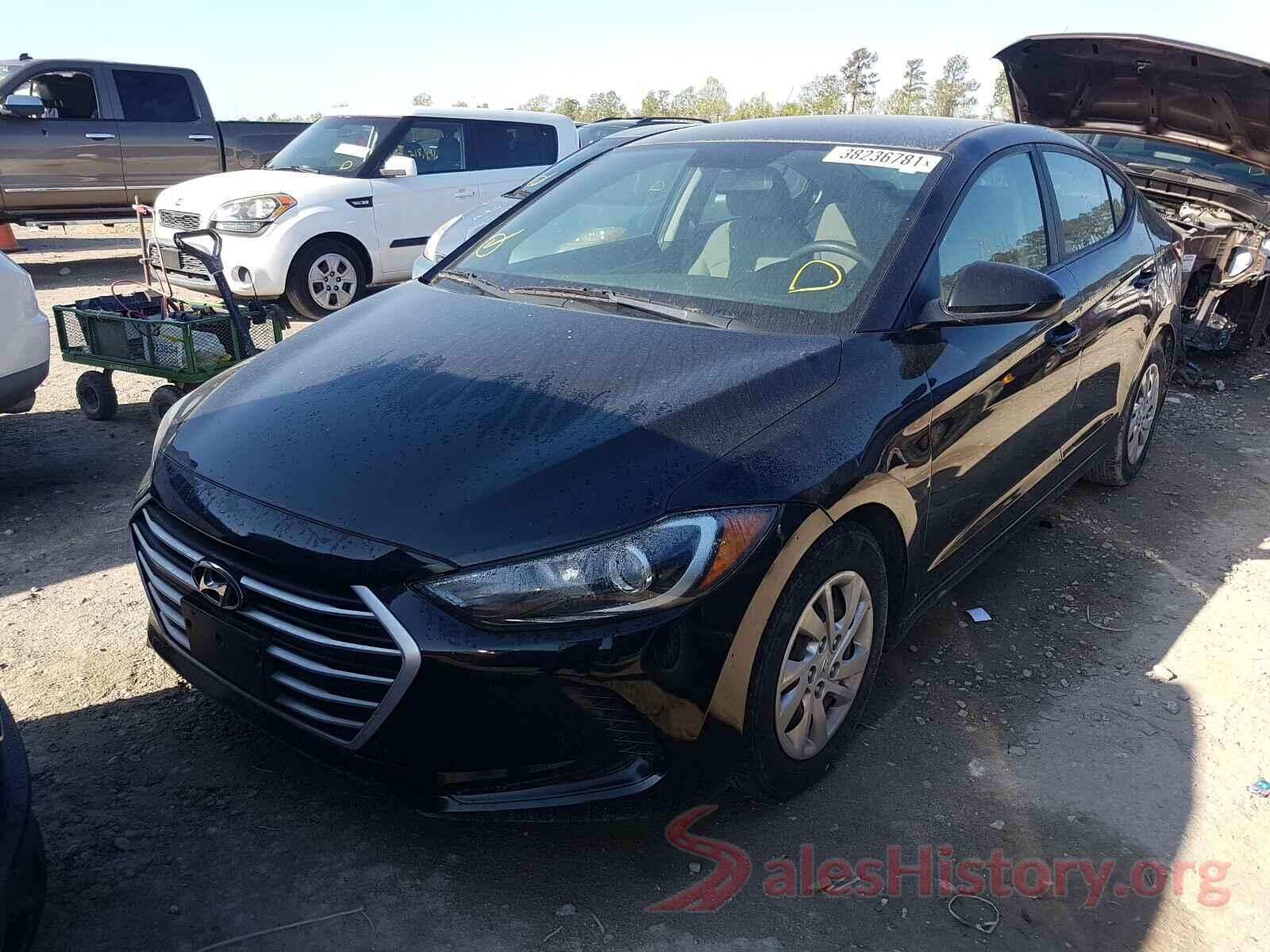 KMHD74LF8HU093760 2017 HYUNDAI ELANTRA