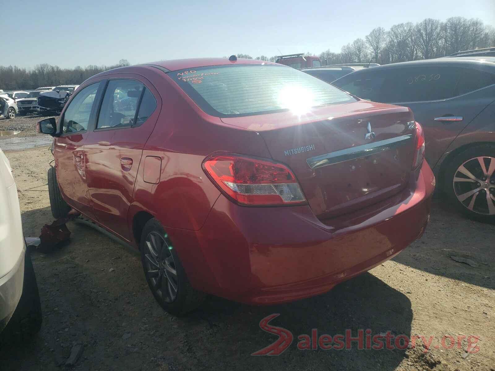 ML32F3FJ0KHF18709 2019 MITSUBISHI MIRAGE