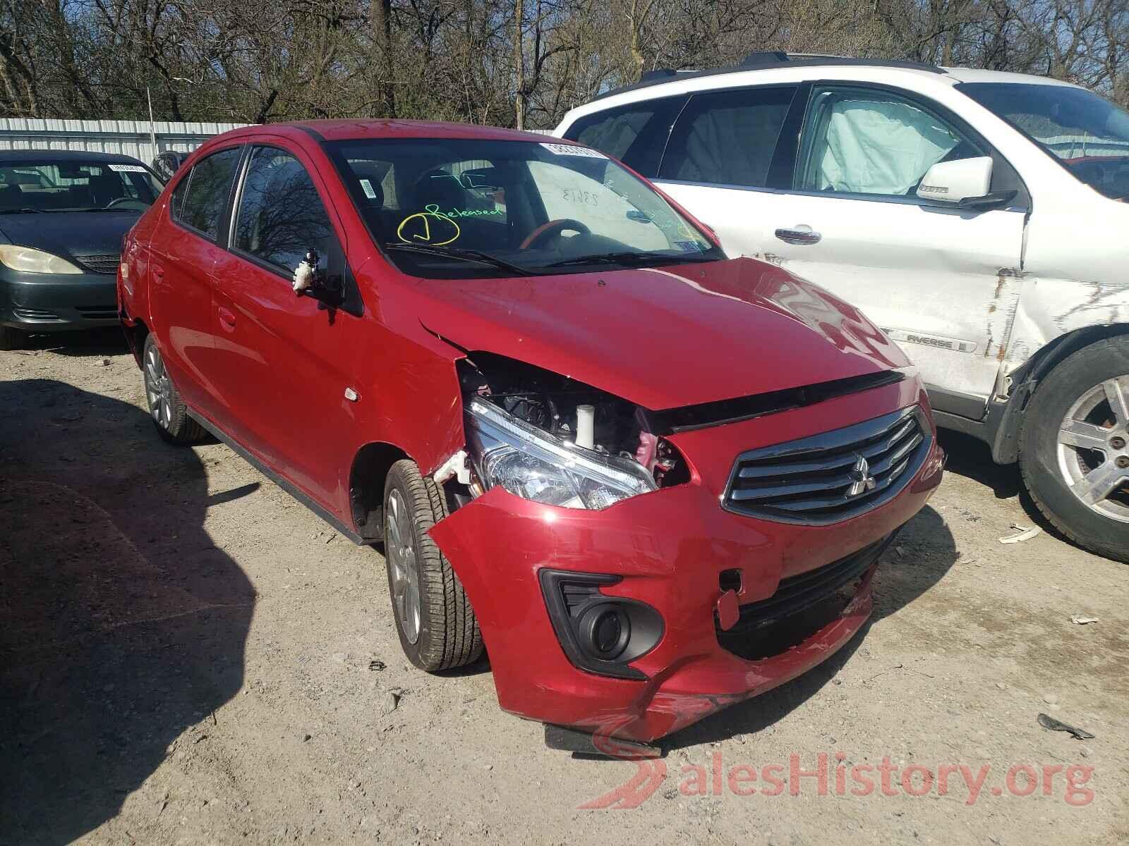 ML32F3FJ0KHF18709 2019 MITSUBISHI MIRAGE