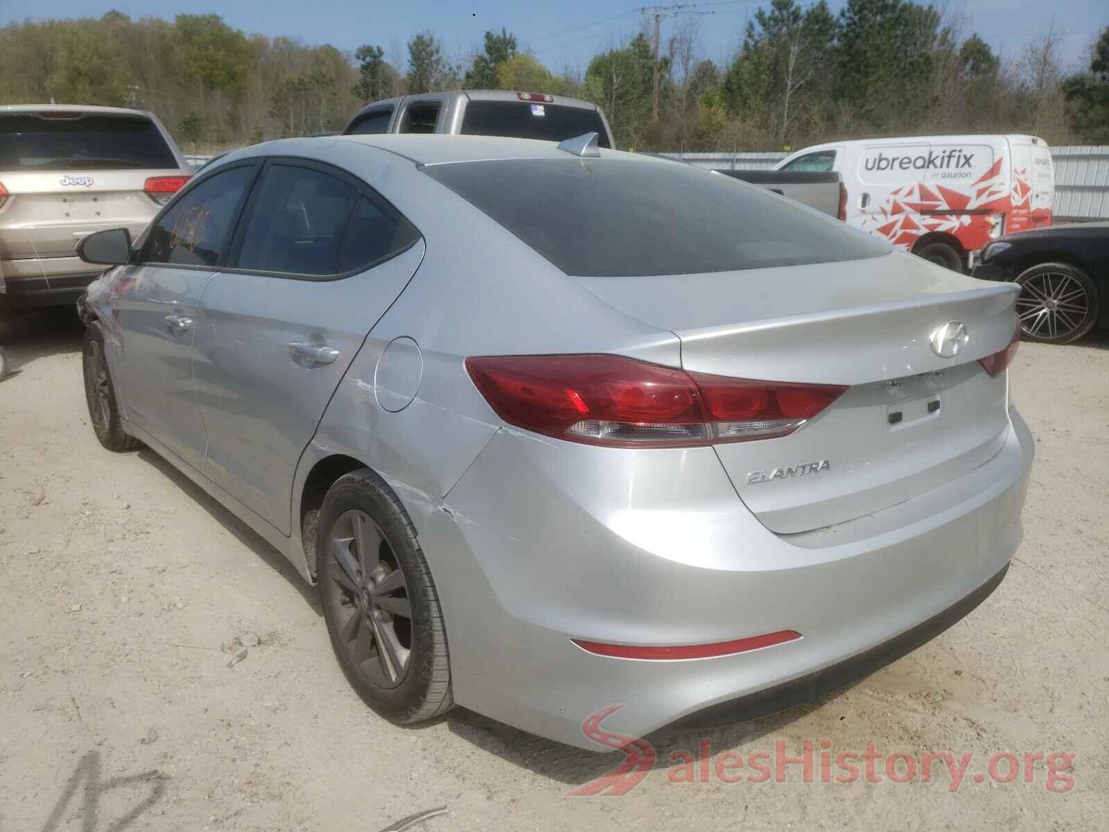 5NPD84LFXJH240615 2018 HYUNDAI ELANTRA