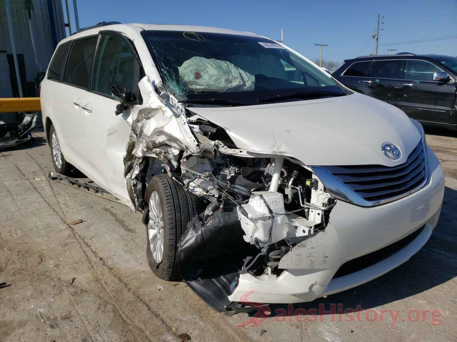 5TDYK3DC2GS703500 2016 TOYOTA SIENNA