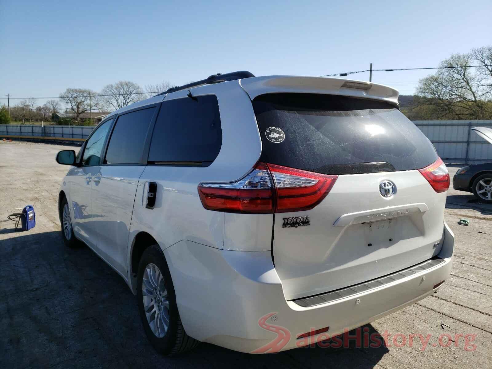 5TDYK3DC2GS703500 2016 TOYOTA SIENNA