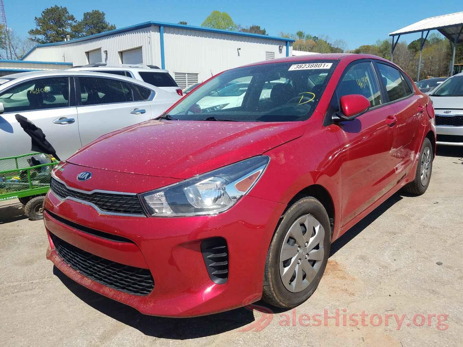 3KPA24AB0KE182380 2019 KIA RIO