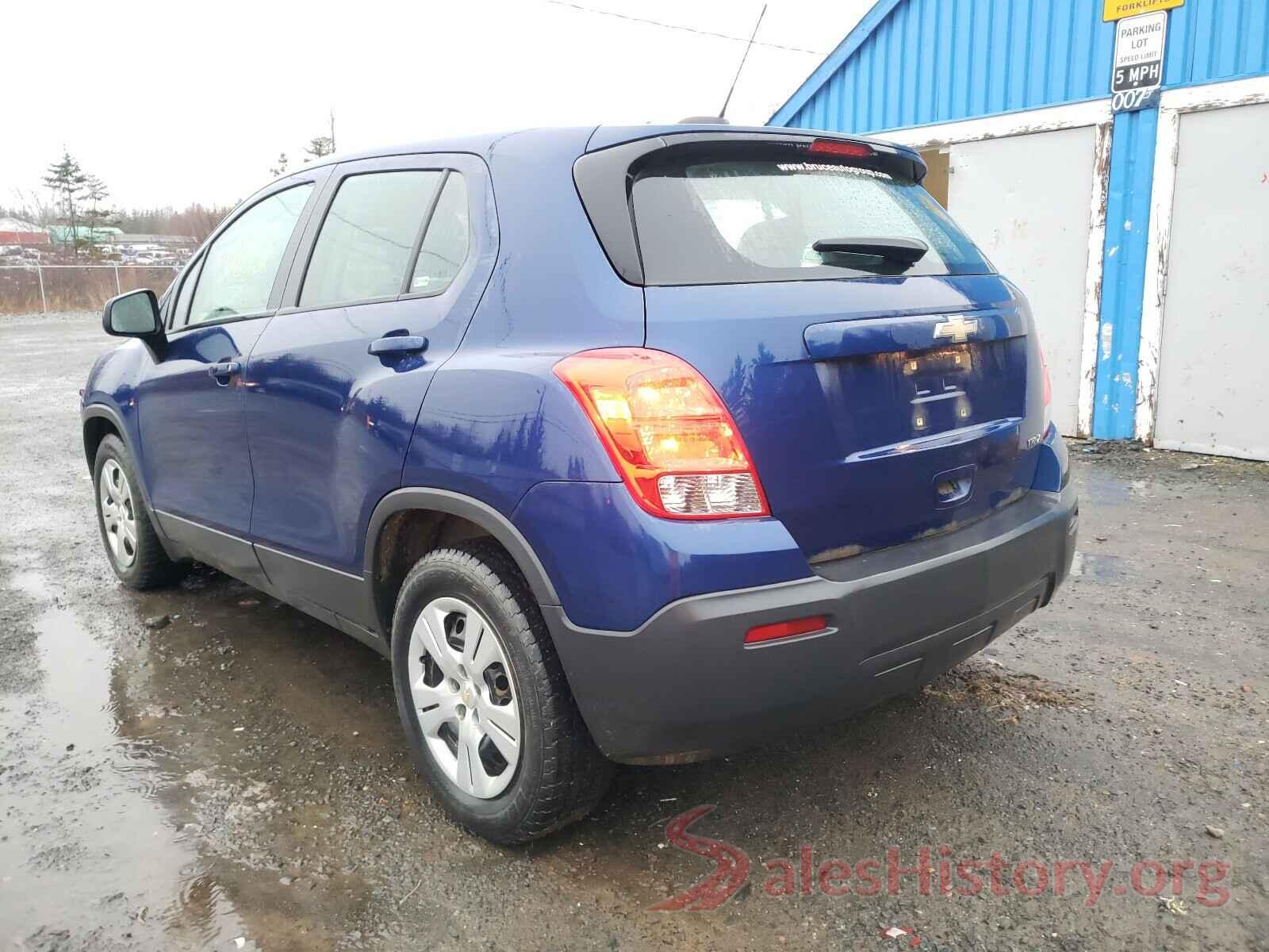 3GNCJKSB2GL136378 2016 CHEVROLET TRAX