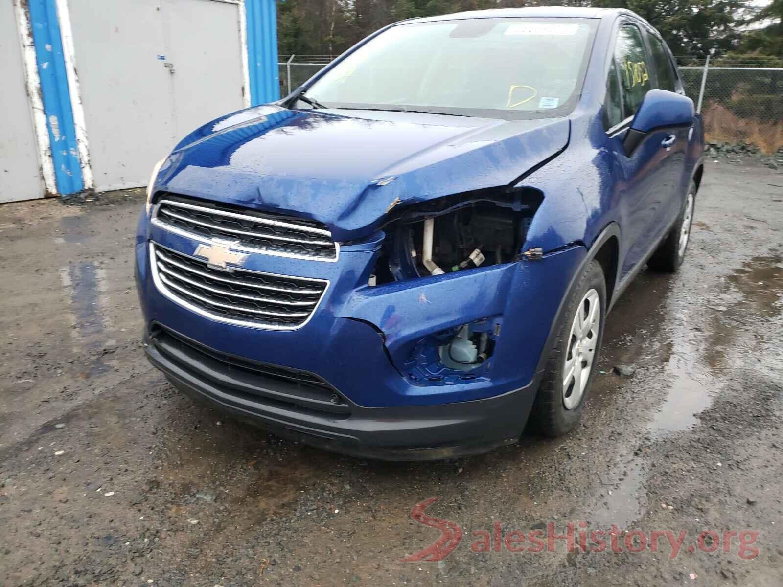 3GNCJKSB2GL136378 2016 CHEVROLET TRAX